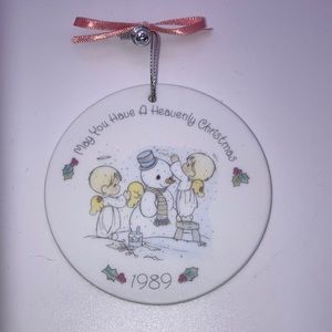 Vintage Precious Moments May You Have a Heavenly Christmas 1989 ornament